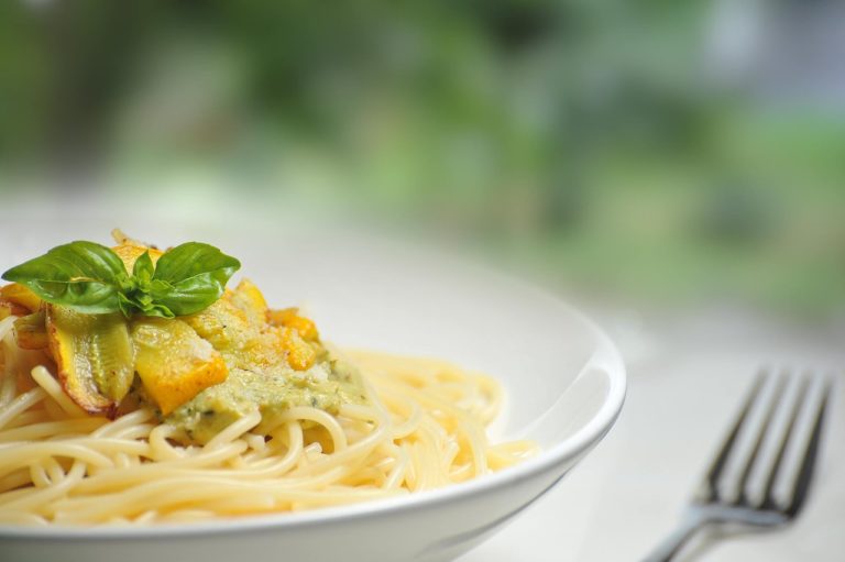 food, pasta, plate
